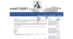 Desktop Screenshot of mosthost.co.uk